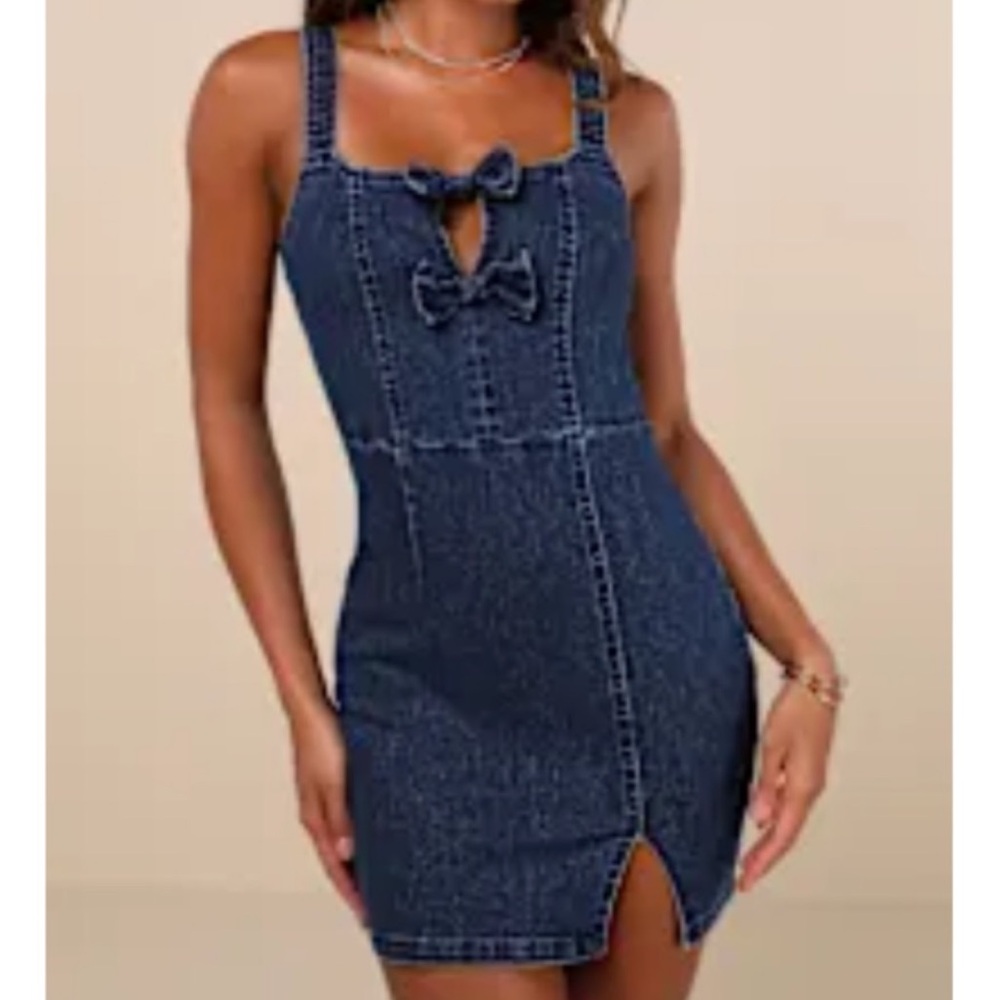Denim Blue Dress